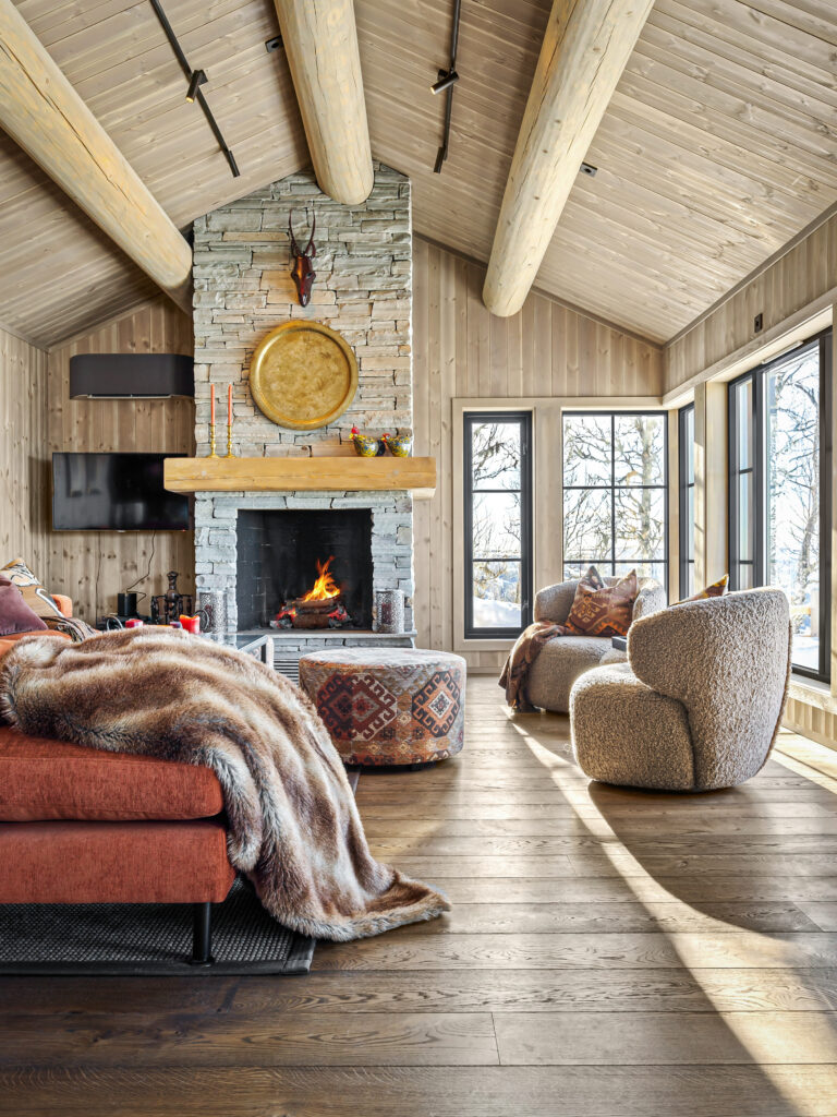 Hyttemodell Skaget med hems © Skåbu Tradisjonsbygg