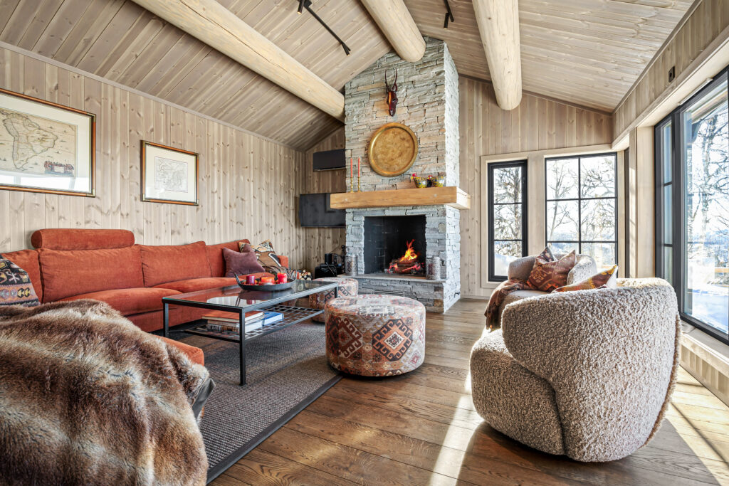 Hyttemodell Skaget med hems © Skåbu Tradisjonsbygg