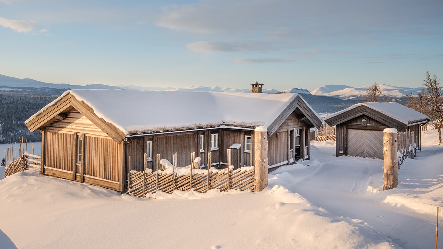 Hyttemodell Fefor © Skåbu Tradisjonsbygg