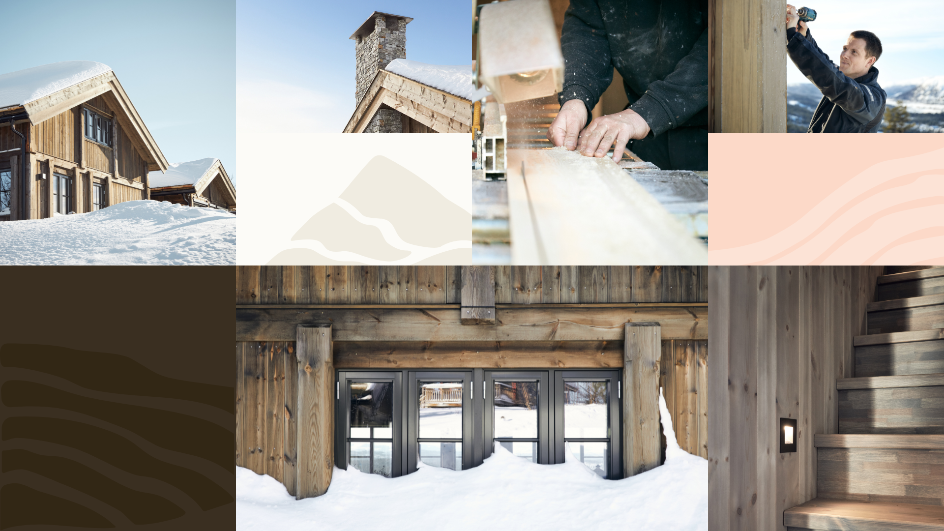 Profilkollasj © 2108_Tomtekart Skardfjellgrenda © Skåbu Tradisjonsbygg