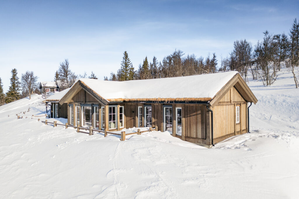 Hyttemodell Sikkilsdal © Skåbu Tradisjonsbygg