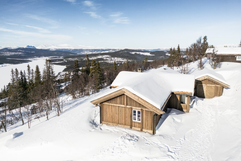 Hyttemodell Sikkilsdal © Skåbu Tradisjonsbygg