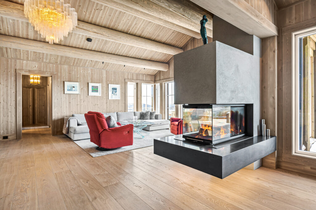 Hyttemodell Sikkilsdal © Skåbu Tradisjonsbygg