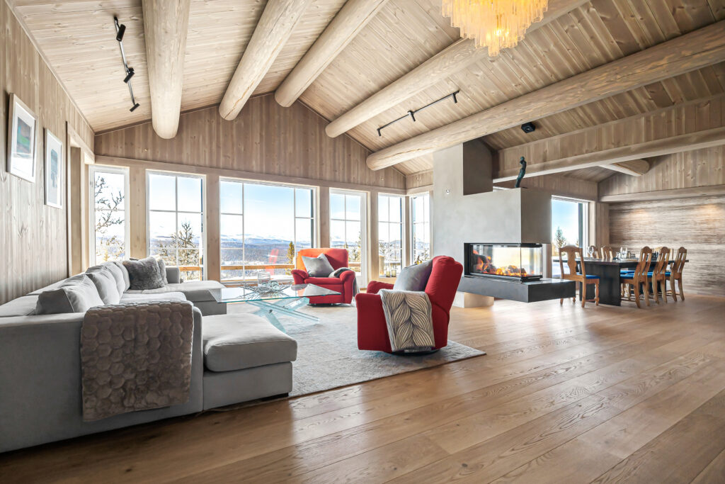 Hyttemodell Sikkilsdal © Skåbu Tradisjonsbygg