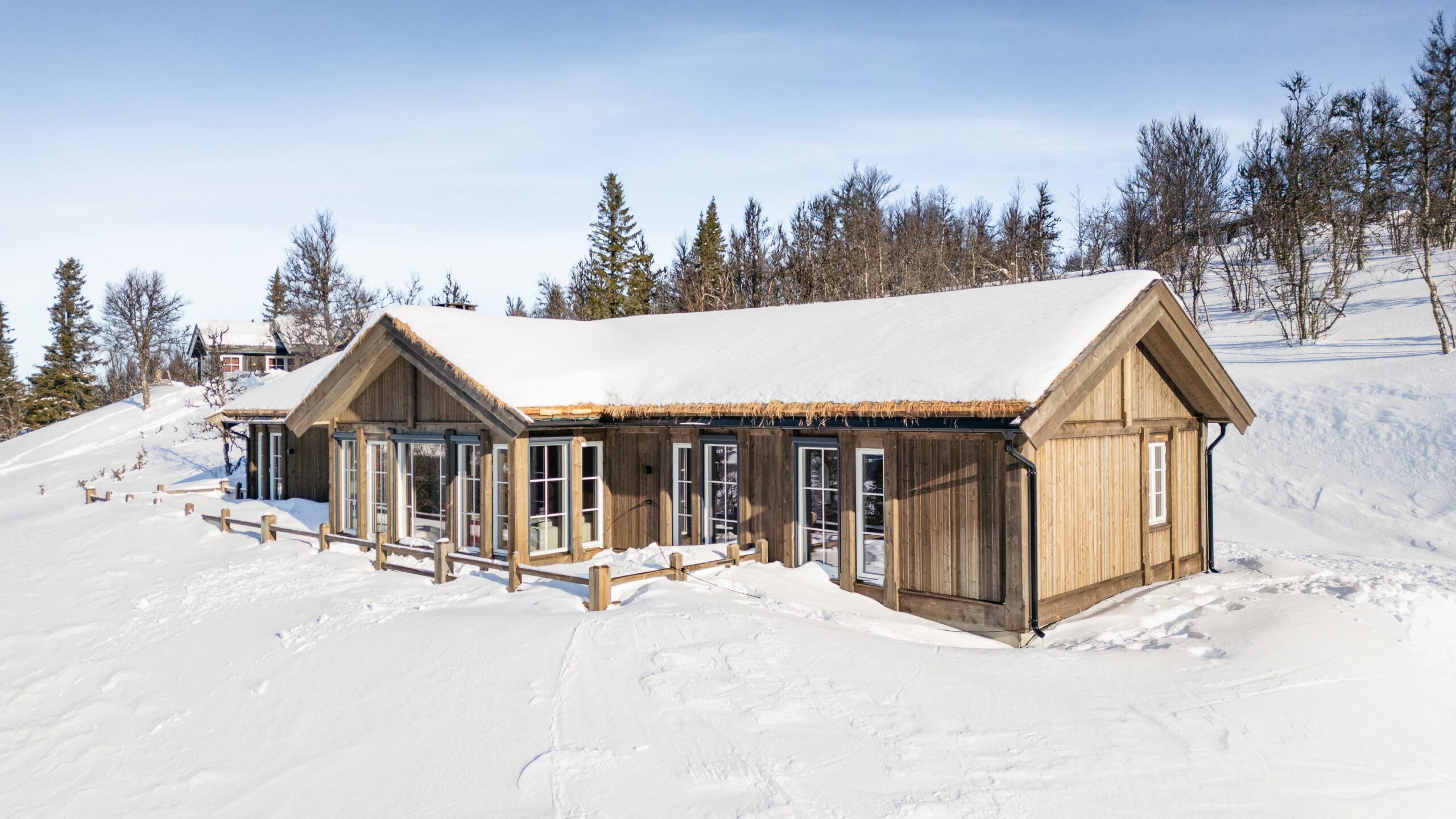 Hyttemodell Sikkilsdal © Skåbu Tradisjonsbygg