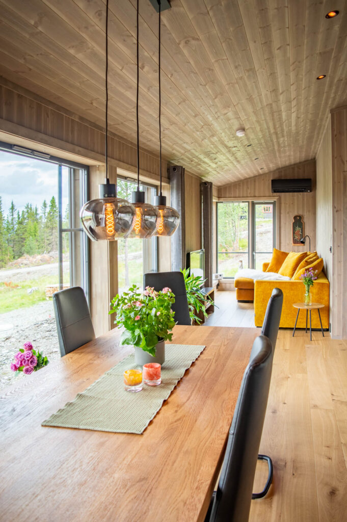 Hyttemodell Gålå 80 © Skåbu Tradisjonsbygg