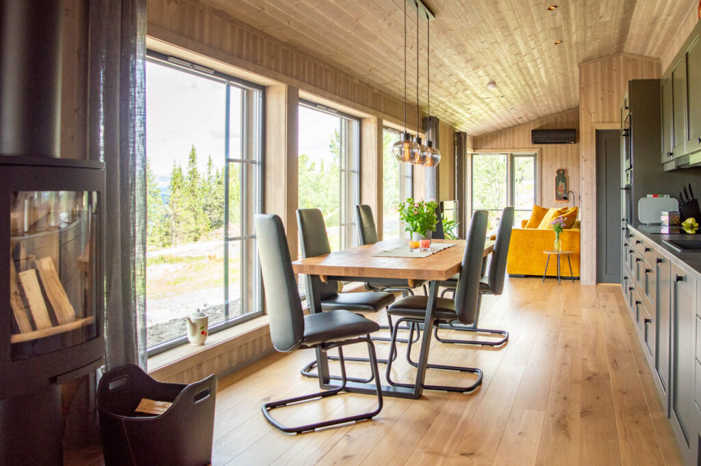 Hyttemodell Gålå 80 © Skåbu Tradisjonsbygg