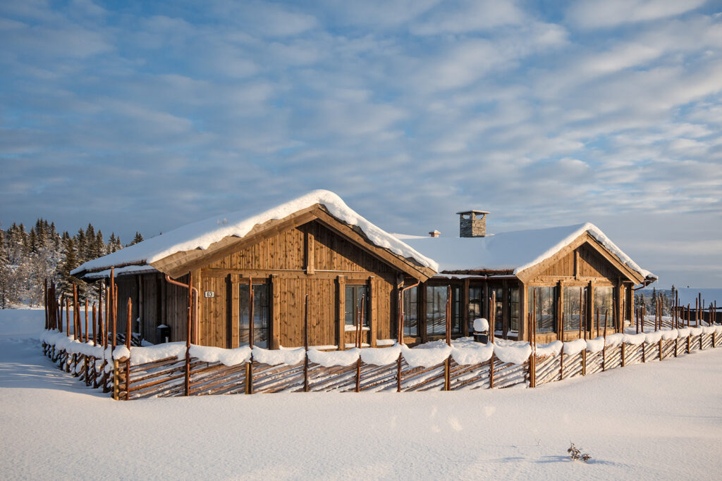 Hyttemodell Jotunheimen © Skåbu Tradisjonsbygg