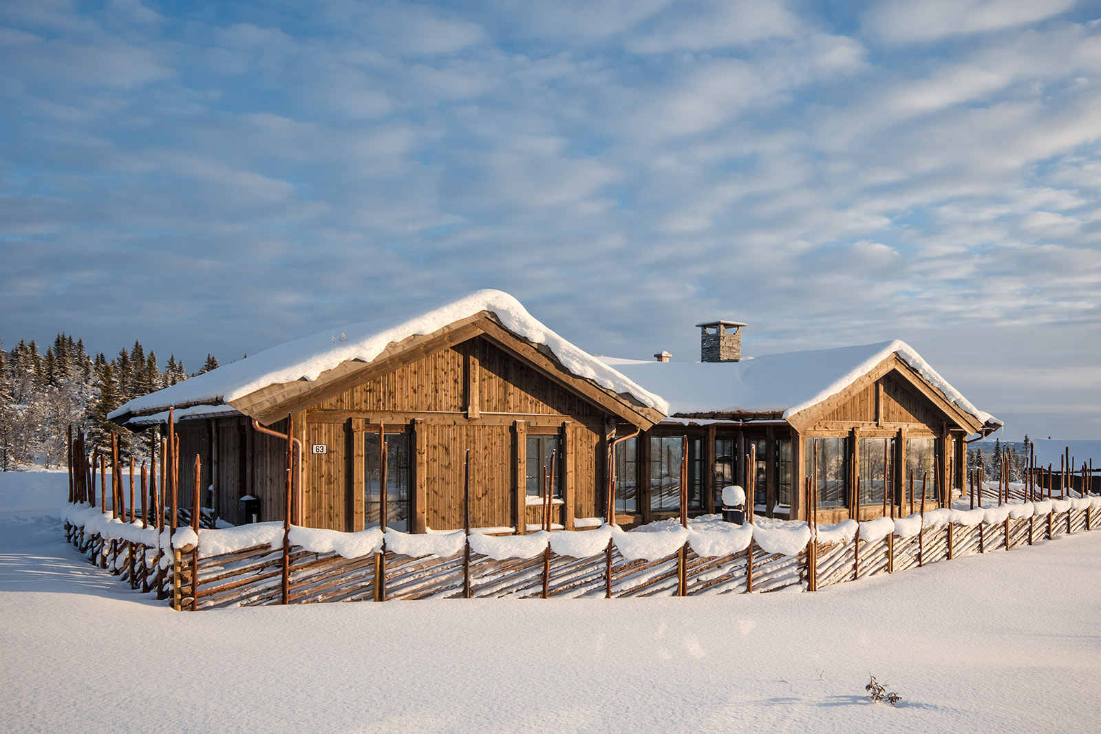 Hyttemodell Jotunheimen © Skåbu Tradisjonsbygg