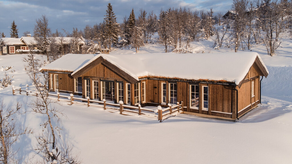 Hyttemodell Sikkilsdal © Skåbu Tradisjonsbygg