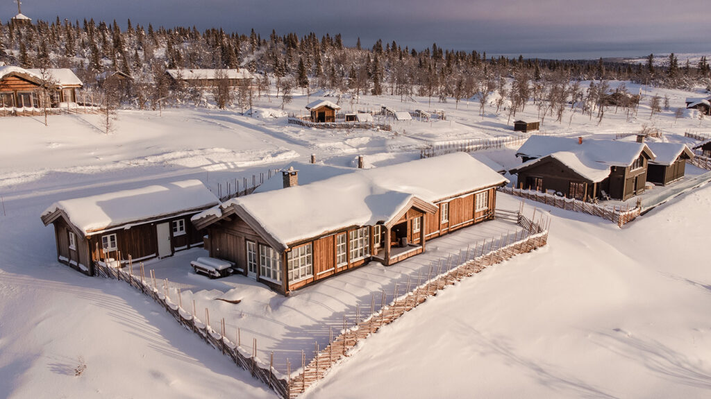 Hyttemodell Fefor © Skåbu Tradisjonsbygg