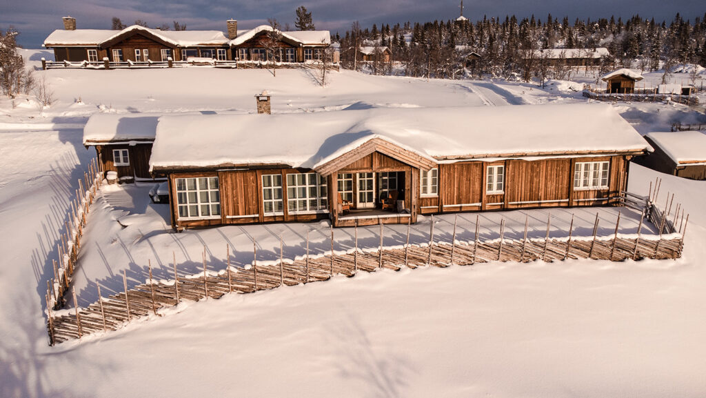 Hyttemodell Fefor © Skåbu Tradisjonsbygg