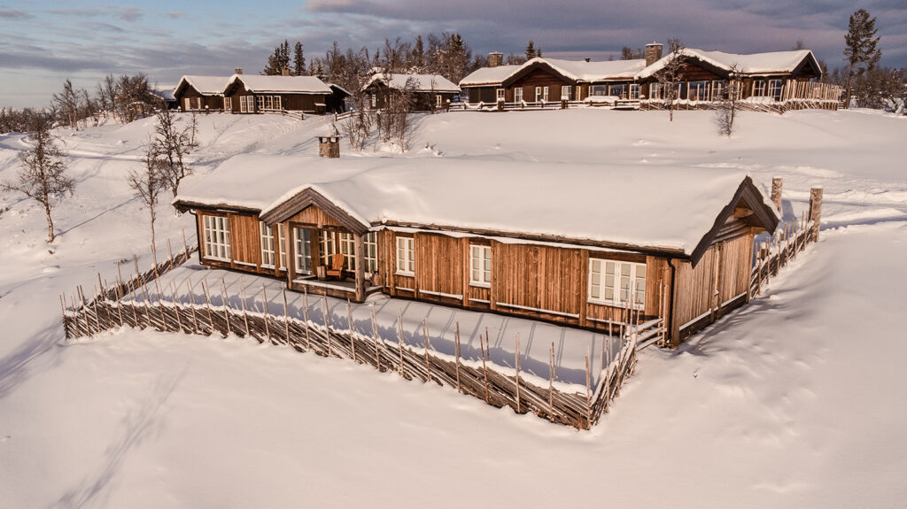 Hyttemodell Fefor © Skåbu Tradisjonsbygg